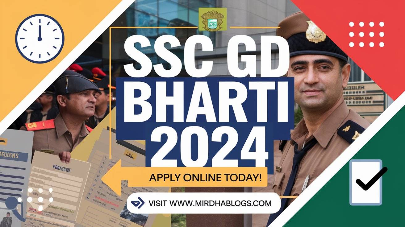 Ssc Gd Bharti 2024 Online Form Date In Marathi